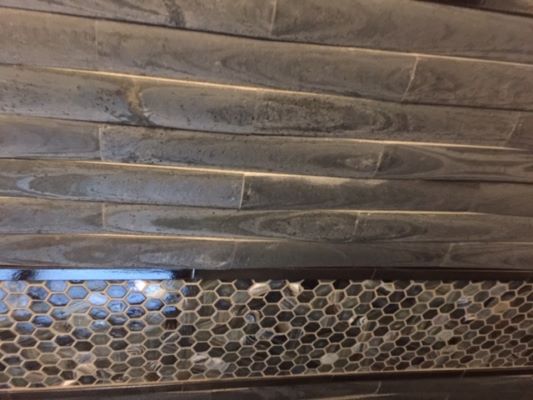 Mosaic Tile shower 